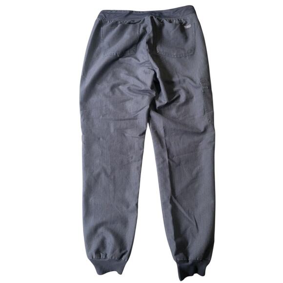 FIGS Zamora Jogger Scrub Pants Women's Small Graphite Gray 6-Pocket Activewear - Picture 2 of 11